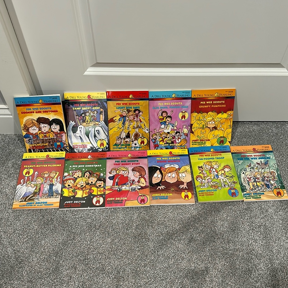 Pee Wee Scouts Books 1-11.